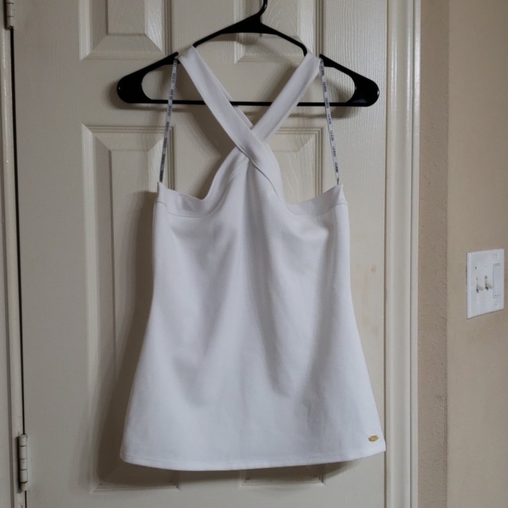 White G by Guess top